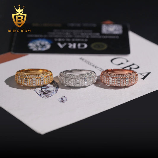 Plated Moissanite Ring