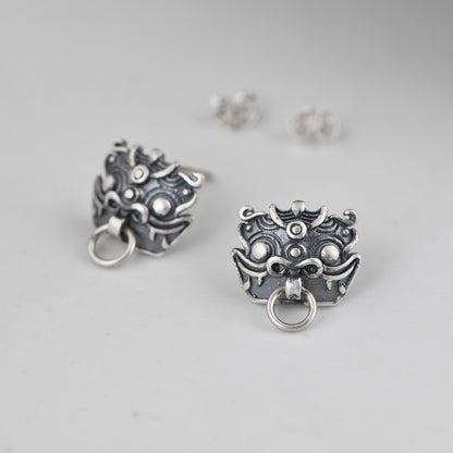 Taotie Earrings