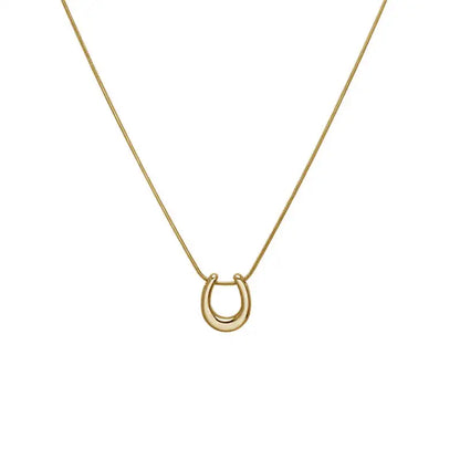 Lucky Horseshoe Necklace