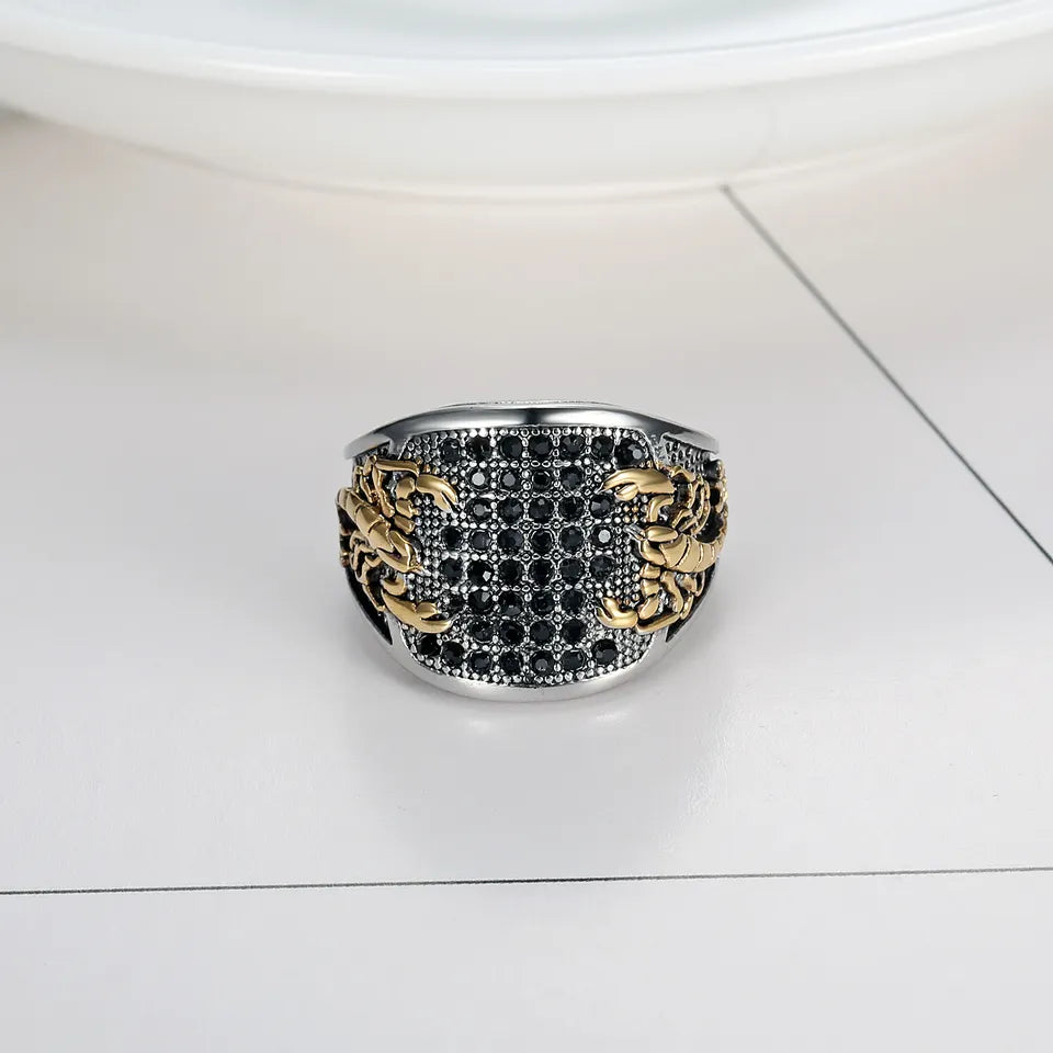 Scorpion Zircon Ring