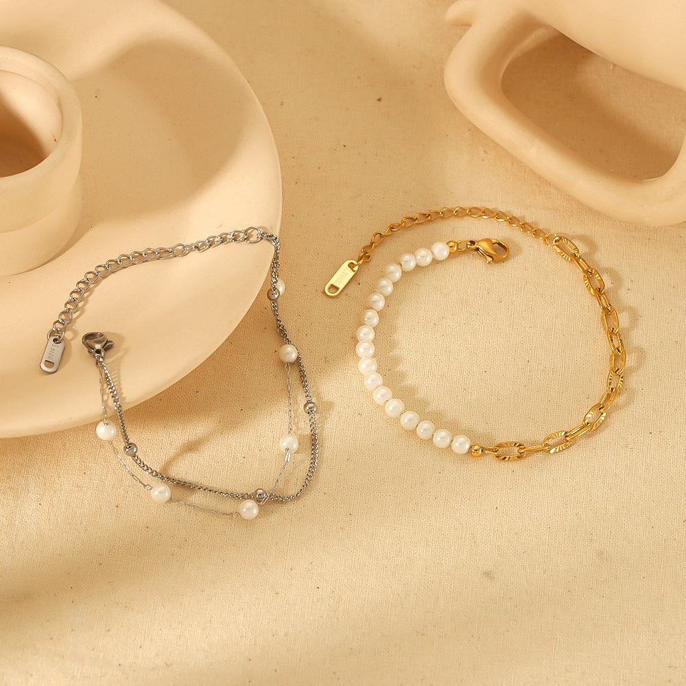 Paperclip Chain Bracelets