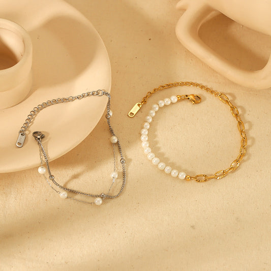 Paperclip Chain Bracelets