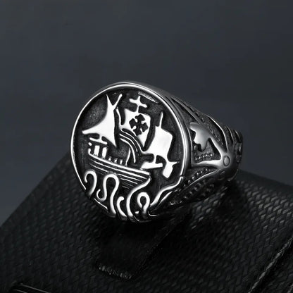 Nautical Octopus Ring