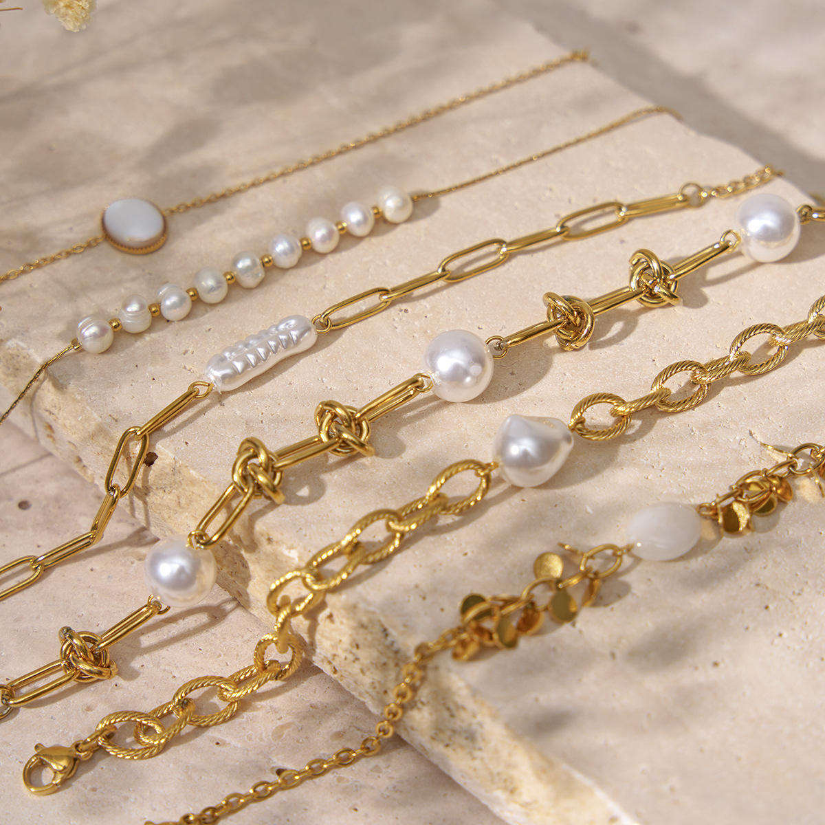 Natural Fresh Water Pearl Bracelet