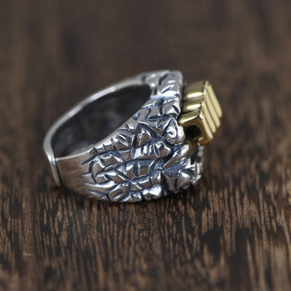 Gold Fist Ring