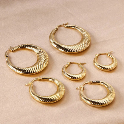 Beaded Elegant Hoop Earrings
