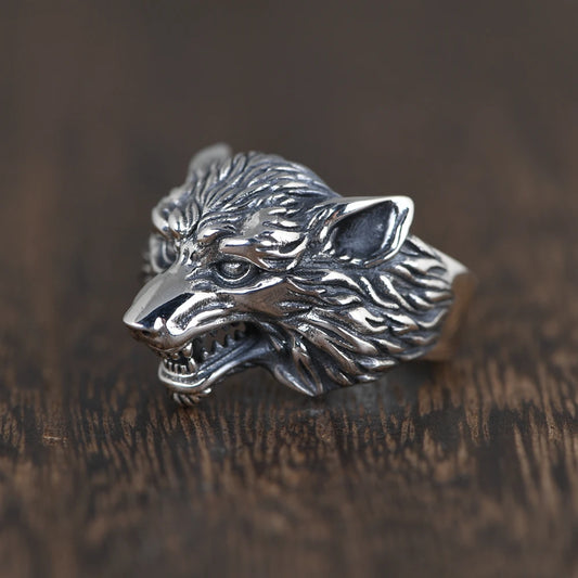 Rock Wolf Ring