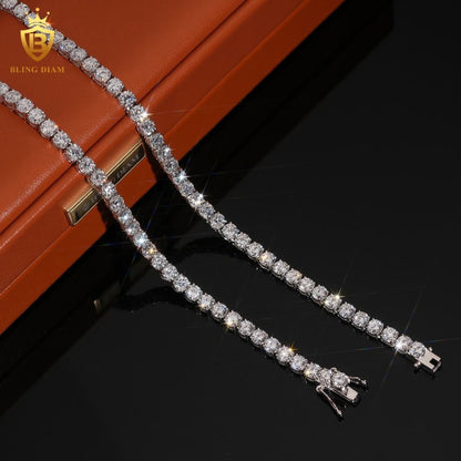 4mm Lab-Grown Diamond Tennis Bracelet