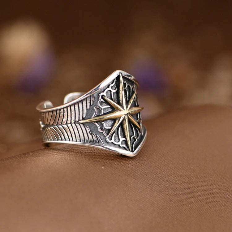 Gold Star Ring