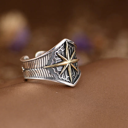 Gold Star Ring