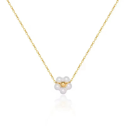 Pearl Flower Necklace