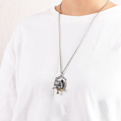 Dog Fighting Bone Necklace