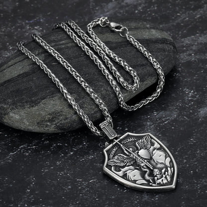 St. Michael Shield Pendant