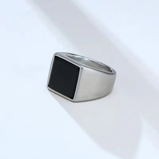 Onyx Signet Ring