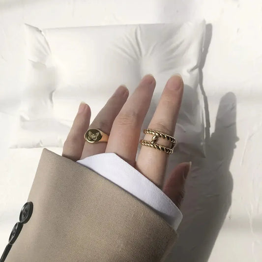 Butterfly Rope Ring