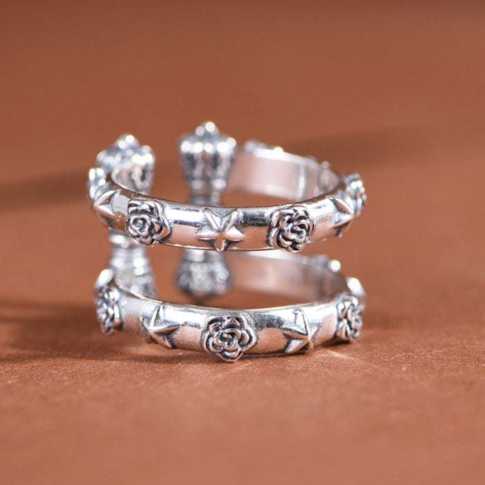 Rose Star Ring