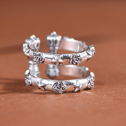 Rose Star Ring