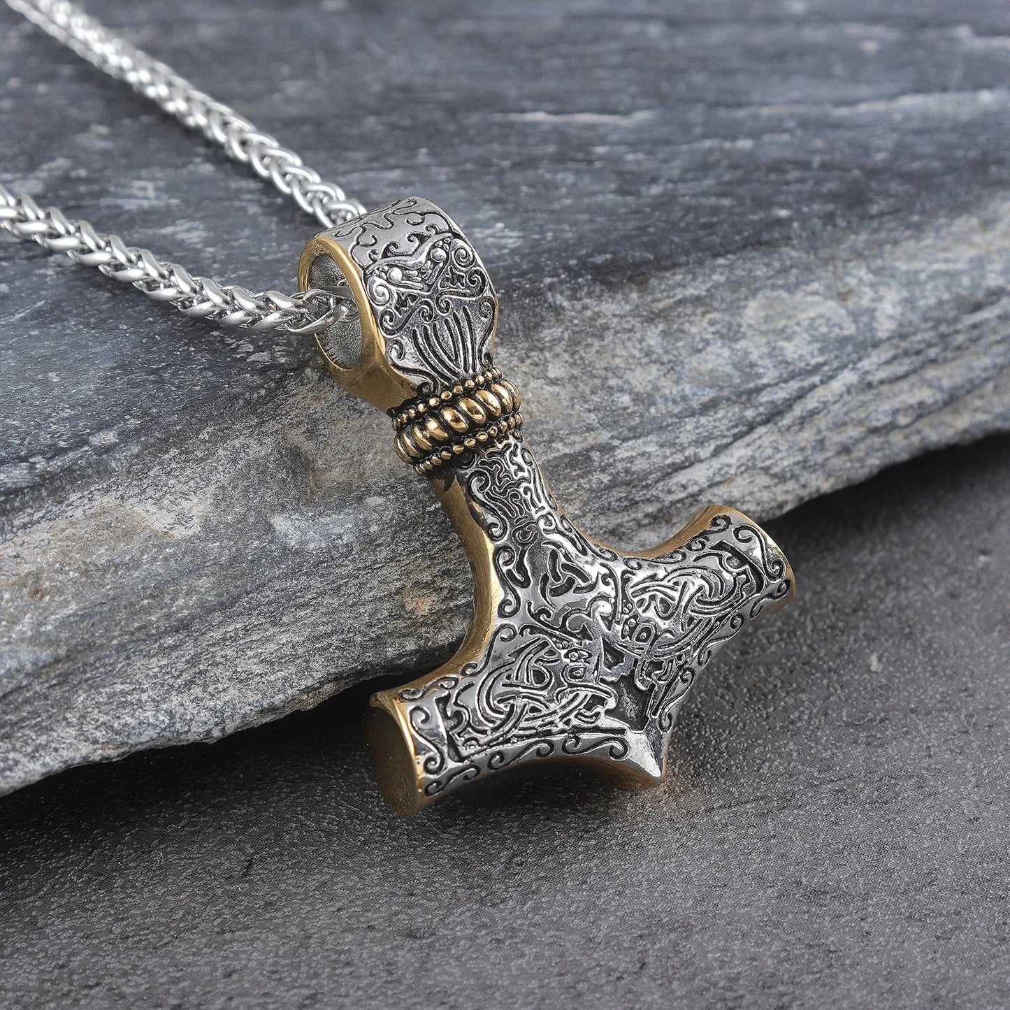 Thor Mjolnir Hammer Necklace