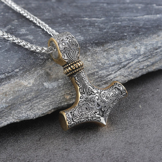 Thor Mjolnir Hammer Necklace