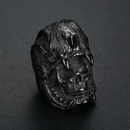Title: Fierce Skull Ring