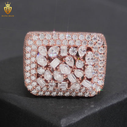 rectangle sharp-edged ring