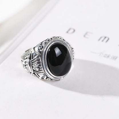 Pharaonic Agate Ring