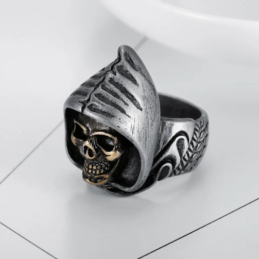 Greek God of Death ring