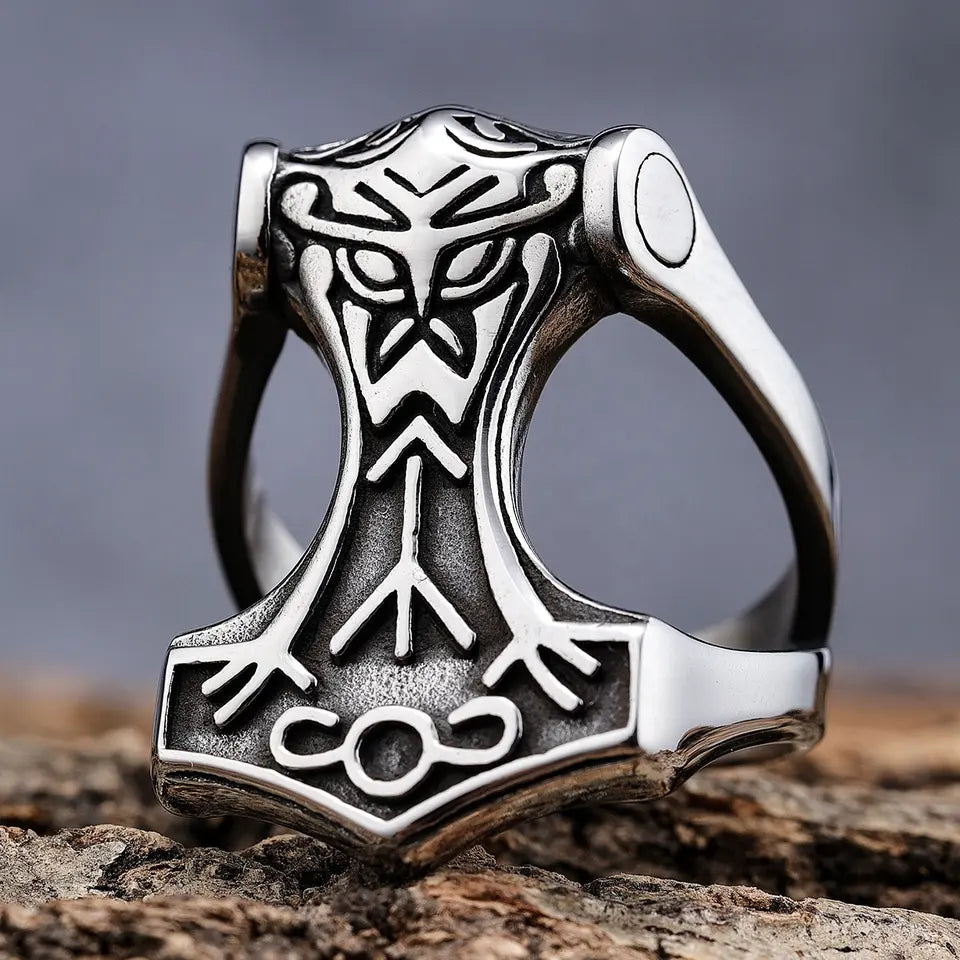 Odin Norse Amulet ring