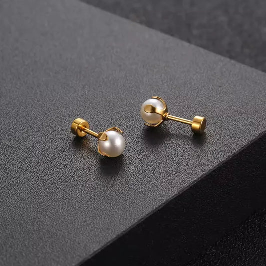 Imitation Pearl Earring