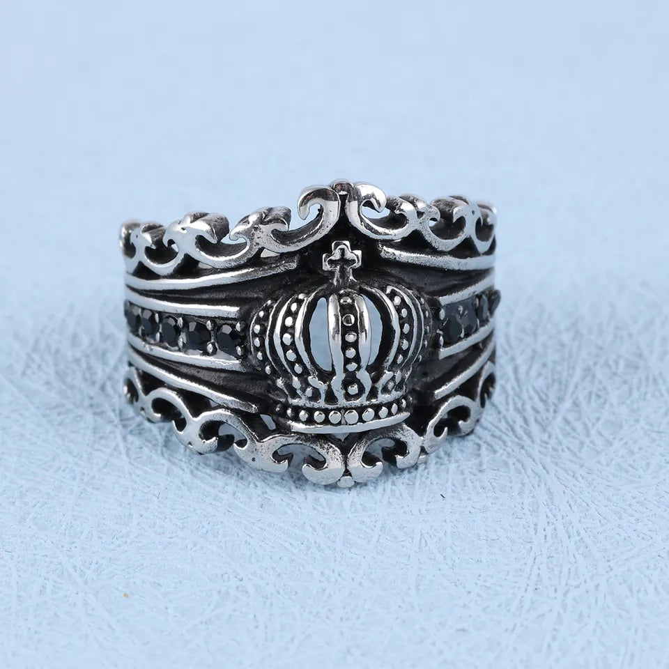 Royal King Crown Ring