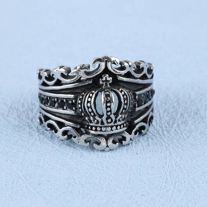 Royal King Crown Ring
