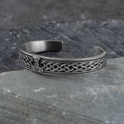 Thor Hammer Mjolnir Irish Celtic Knot Bracelet