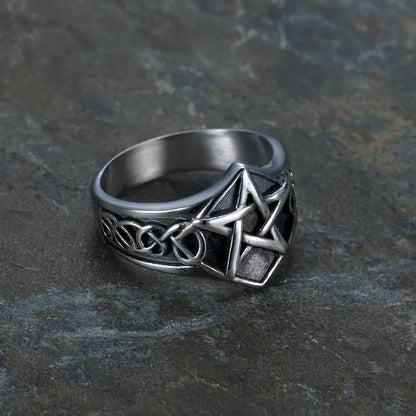Pentagram Star ring