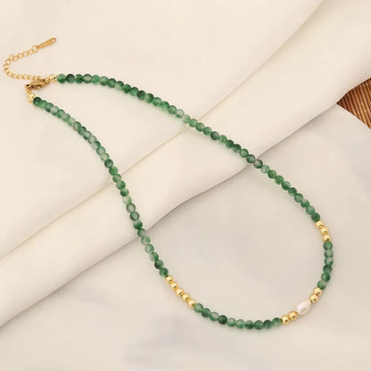Golden Bead Necklace