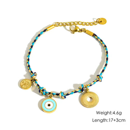 Colorful Braided Rope Bracelet