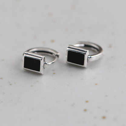 Square Zircon Earrings