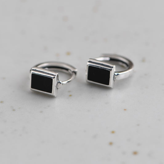 Square Zircon Earrings