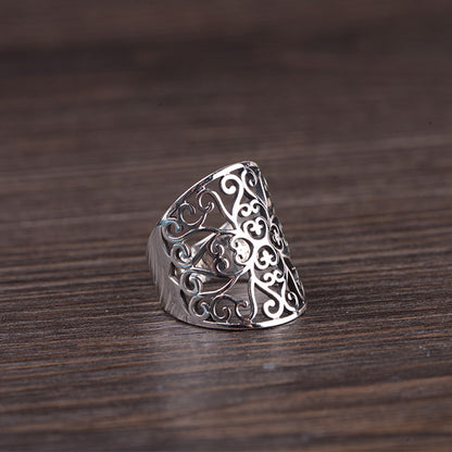 Hollow Pattern ring
