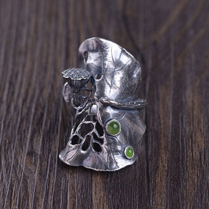 Lotus Leaf ring