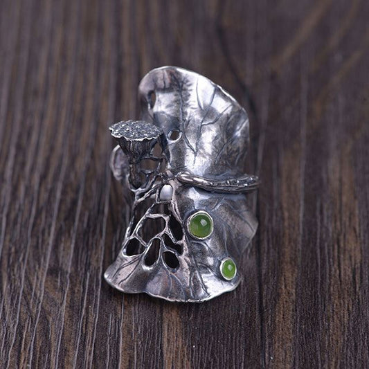 Lotus Leaf ring
