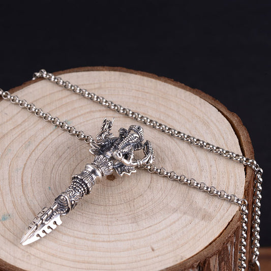 God Vajra Pestle Necklace