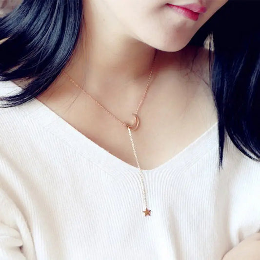 Star Moon Necklace
