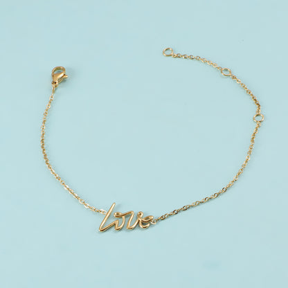 Love Letter Charm Bracelet
