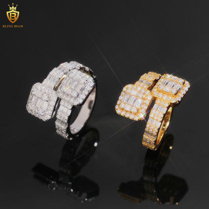 Moissanite ring