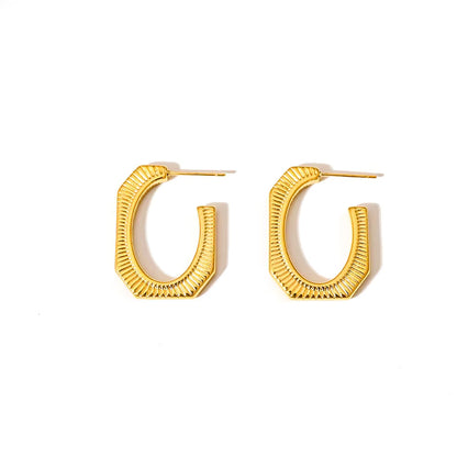 Gold Hoop Earrings
