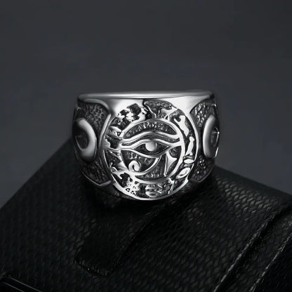 Silver Horus Ring