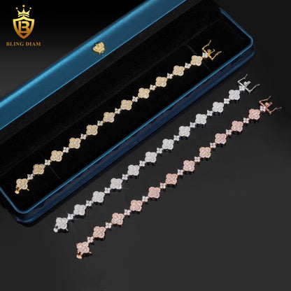 Luxury Four-Leaf Clover Bracelet
