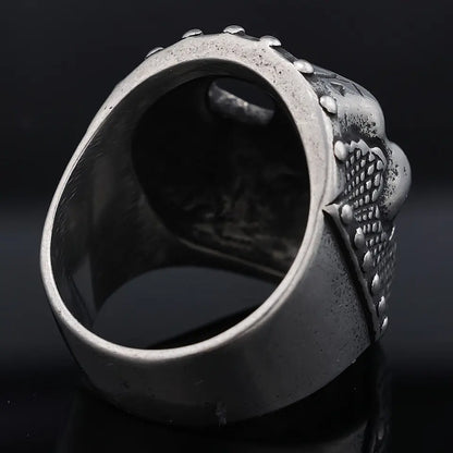 Gothic band ring