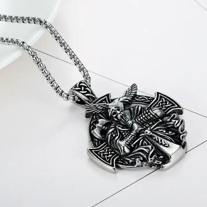 Viking Cross Necklace