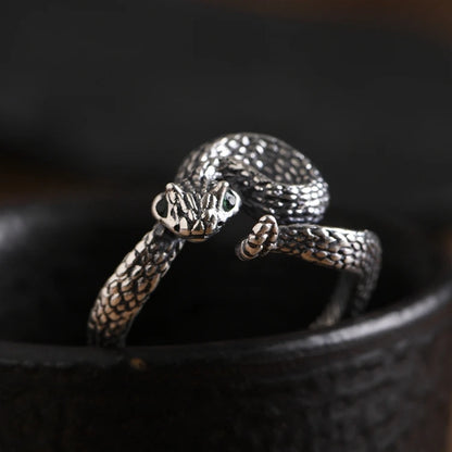 Silver Snake Ring